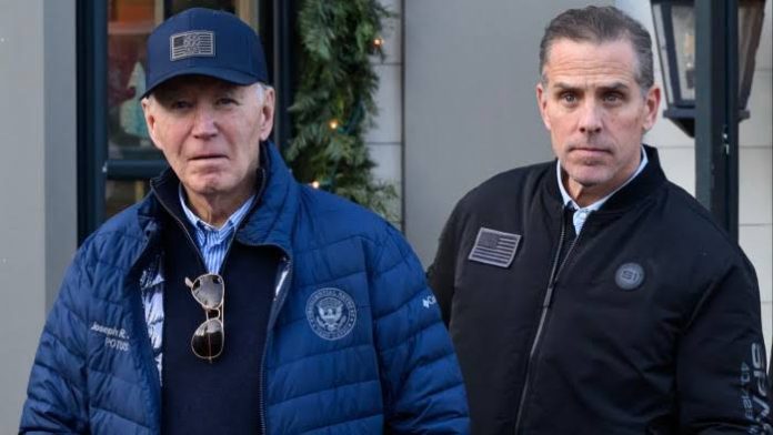 Joe and hunter Biden