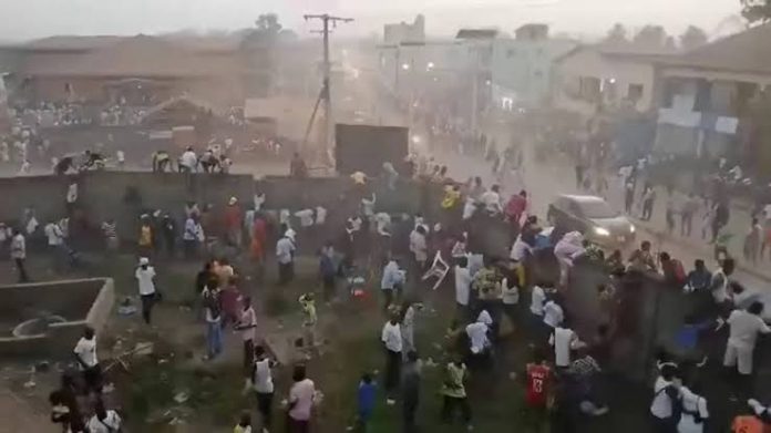 Stampedes at Guinea