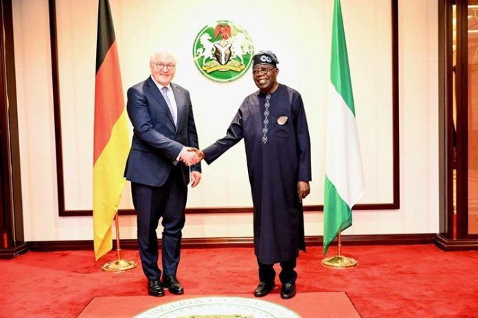 Tinubu- Steinmeier Tinubu, President Steinmeier