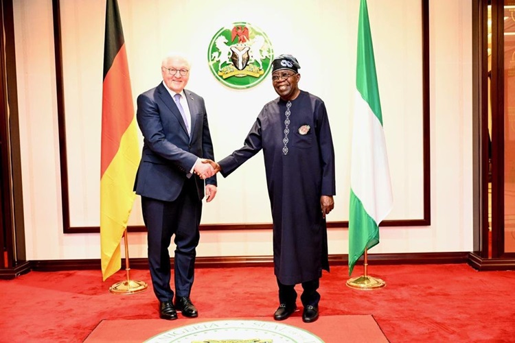 Tinubu- Steinmeier - THEWILL NEWS MEDIA Tinubu, President Steinmeier
