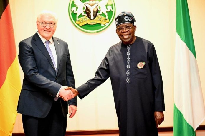 Tinubu- Steinmeier.. Tinubu, President Steinmeier