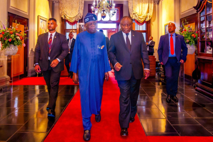 Tinubu and Ramaphosa 2 Tinubu and Ramaphosa 2