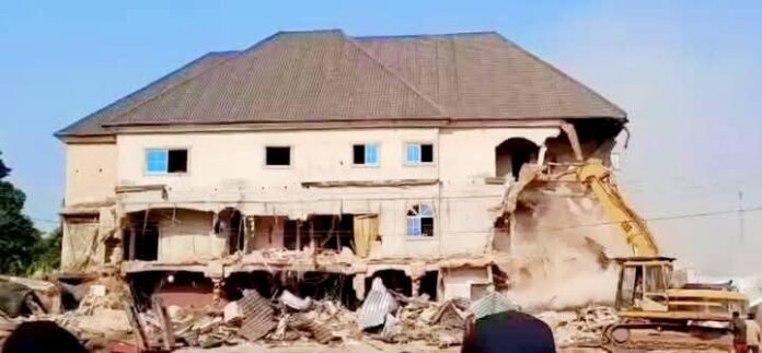 Anambra hotel demolished