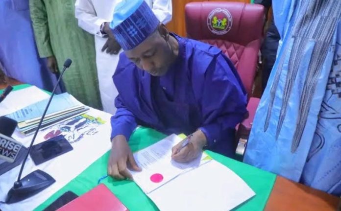 Zulum Signs 2025 Appropriation Bill Of N615.8bn Into Law Zulum Signs 2025 Appropriation Bill Of N615.8bn Into Law