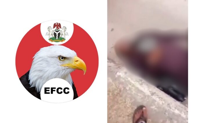 efcc guy slumps and dies