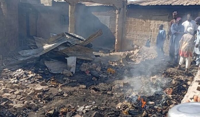 Fire Razes Almajiri School In Zamfara Fire Razes Almajiri School In Zamfara
