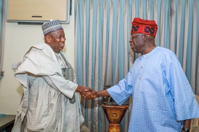 Ganduje and Tinubu Ganduje and Tinubu