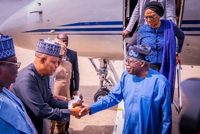 Tinubu Arrives - returns Tinubu Arrives - returns