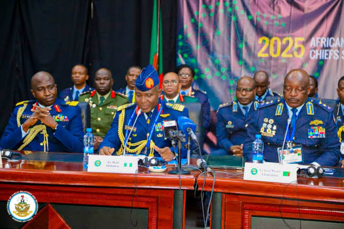 Nigeria's Chief of Air Staff, Air Marshal Hassan Abubakar, has assumed the Chairmanship of the Association of African Air Forces (AAAF) Nigeria's Chief of Air Staff, Air Marshal Hassan Abubakar, has assumed the Chairmanship of the Association of African Air Forces (AAAF)
