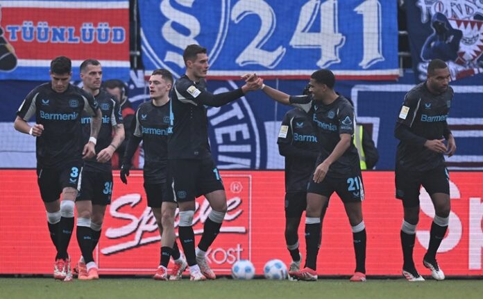 Leverkusen Win Against Holstein Kiel Leverkusen Win Against Holstein Kiel
