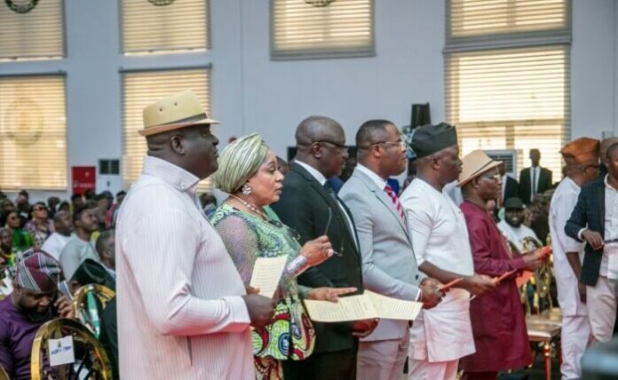 Okpebholo Swears In Six Commissioners Okpebholo Swears In Six Commissioners