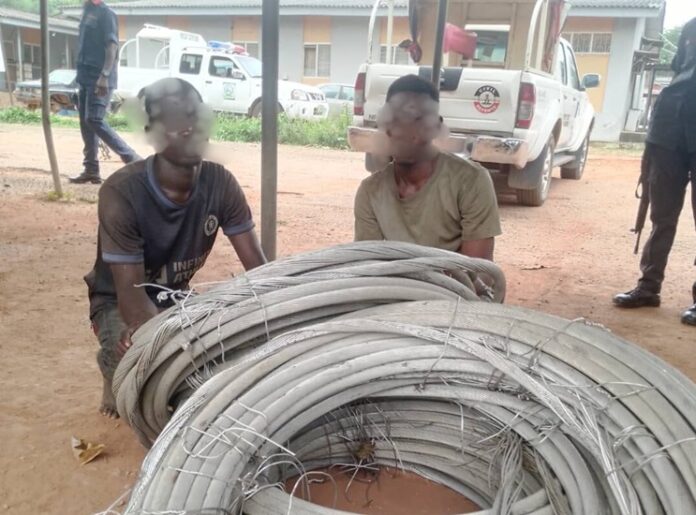 Aluminum cable suspects Aluminum cable suspects