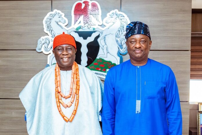 Asagba of Asaba, Professor Epiphany Azinge and Festus Keyamo Asagba of Asaba, Professor Epiphany Azinge and Festus Keyamo