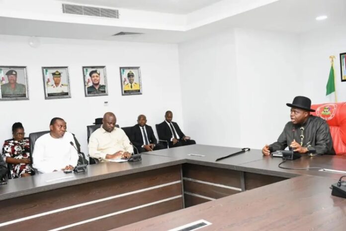 Douye Diri meets Ogbia Leaders