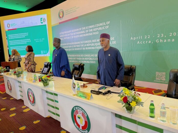 ECOWAS MEETING ECOWAS MEETING