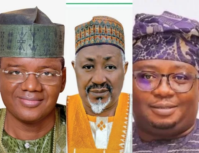 Mohammed Badaru Abubakar, the Minister of Defence; Bello Matawalle, the Minister of State for Defence; and Adebayo Adelabu, the Minister of Power. Mohammed Badaru Abubakar, the Minister of Defence; Bello Matawalle, the Minister of State for Defence; and Adebayo Adelabu, the Minister of Power.