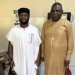 Katsina History, Culture Bureau CEO Pays Courtesy Visit To NTDA Dr Kabir Ali Masanawa, Executive Director/CEO of the Katsina State History and Culture Bureau and Mr Richard Ovie Esewhaye, Director overseeing office of the Director General of NTDA
