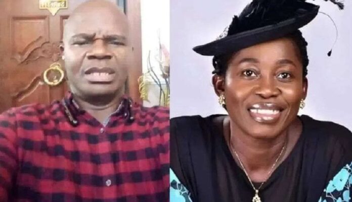 Peter Nwachukwu and wife Osinachi