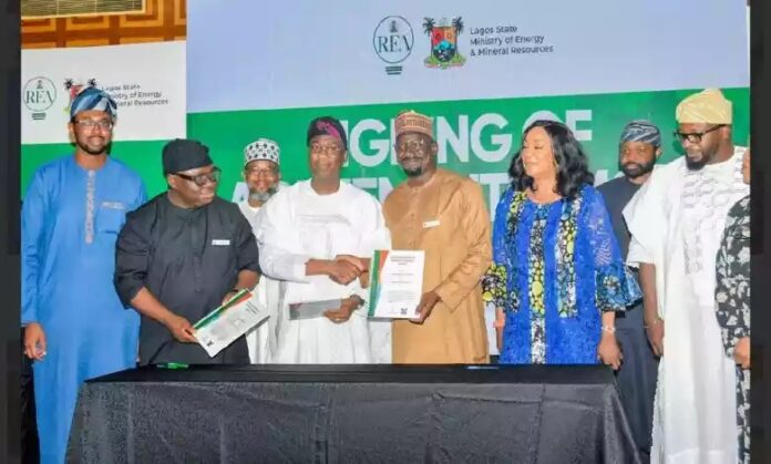 REA Lagos state strategic roundtable Agreement REA Lagos state strategic roundtable Agreement