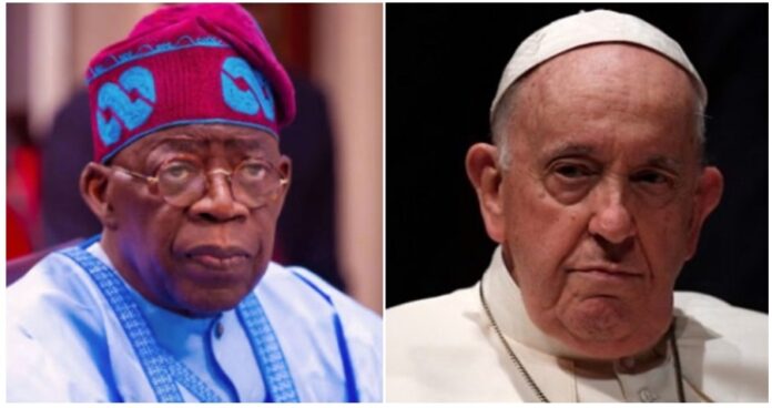 tinubu- Pope Francis