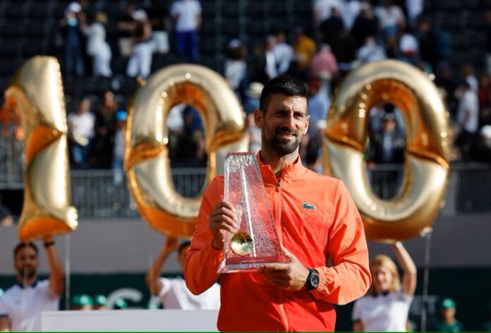 Djokovic Reaches Century Mark