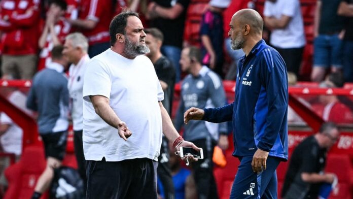 Evangelos Marinakis and Nuno Espirito Santo
