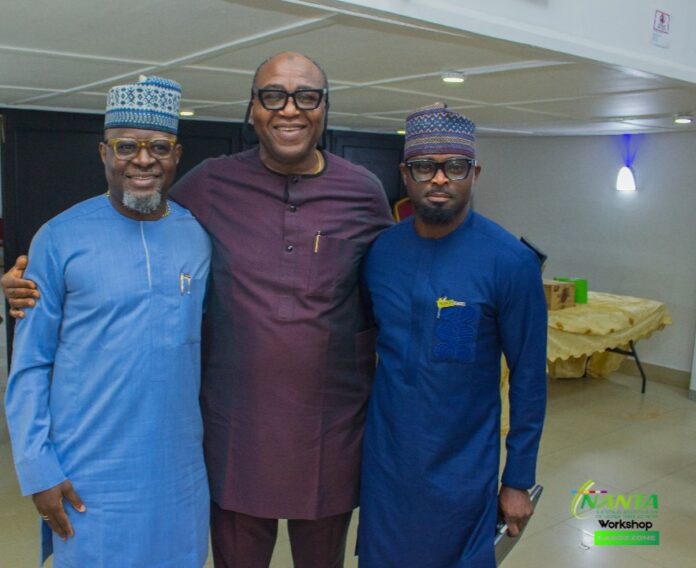 L–R: Group Managing Director, Finchglow Holdings, Mr. Bankole Bernard; President, National Association of Nigeria Travel Agencies (NANTA), Mr. Yinka Folami; and Vice President, NANTA, Mr. Yinka Olapade, at the recently held NANTA Lagos Zone workshop. L–R: Group Managing Director, Finchglow Holdings, Mr. Bankole Bernard; President, National Association of Nigeria Travel Agencies (NANTA), Mr. Yinka Folami; and Vice President, NANTA, Mr. Yinka Olapade, at the recently held NANTA Lagos Zone workshop.