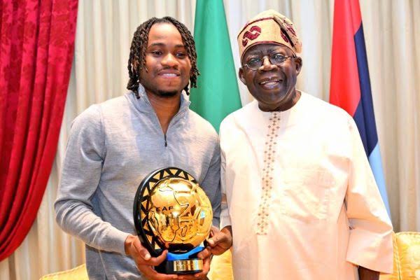Tinubu Receives Lookman
