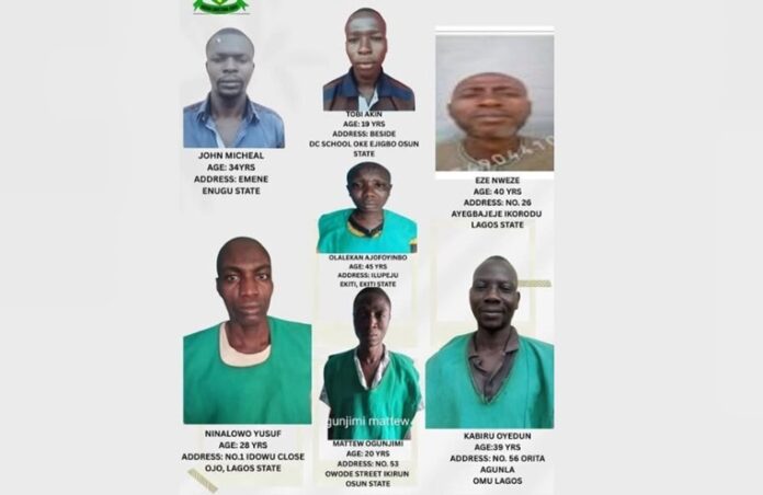 Inmates-escaped-from-Osun-prison Inmates-escaped-from-Osun-prison