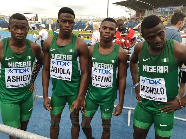 Nigerian Male Athletes Nigerian Male Athletes