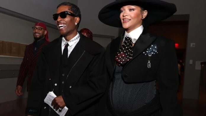 Rihanna and Asap Rocky. Rihanna and Asap Rocky
