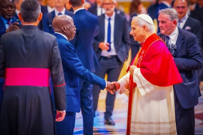 Tinubu - Pope