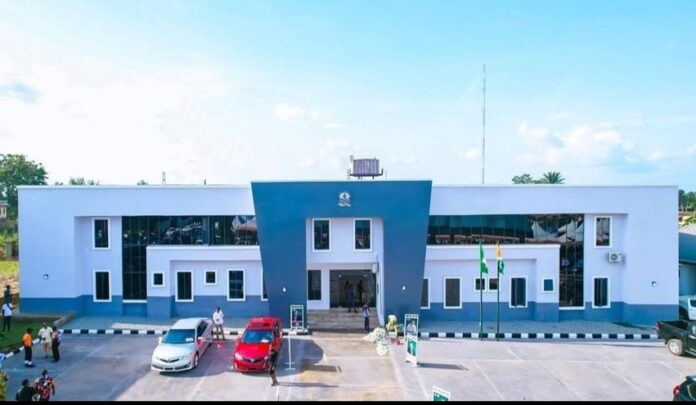 ultra-modern administrative complex in akwa ibom Pic of front view of the office complex, constructed by the chairman of Itu LGA, Hon. Ubong Nkutt.