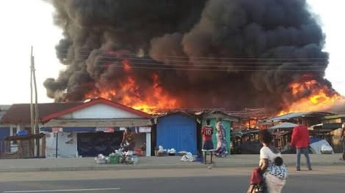 Blast in market