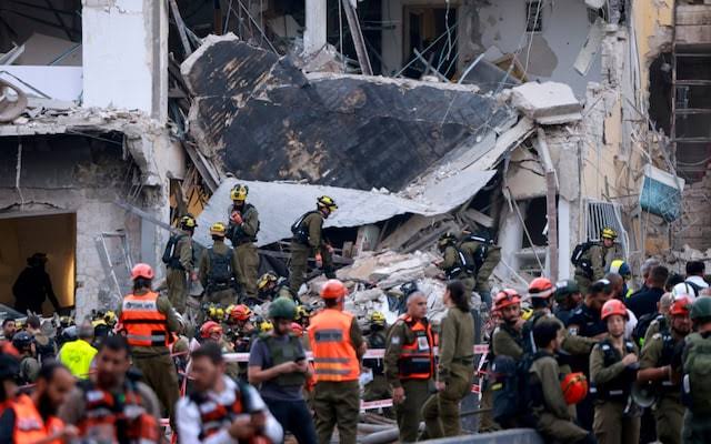 Iranian Missile Hits US Embassy In Tel Aviv Iranian Missile Hits US Embassy In Tel Aviv