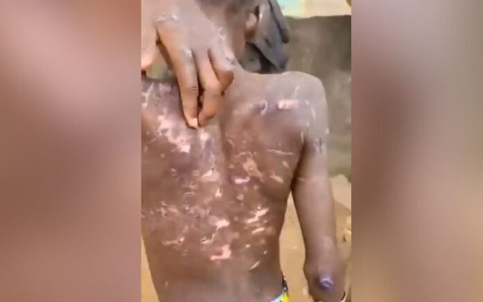 Outrage-As-Woman-Brutalizes-House-Help-In-Sokoto Outrage-As-Woman-Brutalizes-House-Help-In-Sokoto
