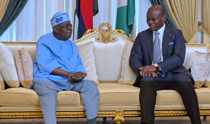 President Bola Tinubu has met with his Gabonese counterpart, Brice Oligui Nguema President Bola Tinubu has met with his Gabonese counterpart, Brice Oligui Nguema