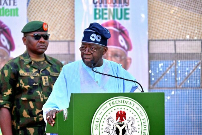 Presisdent Bola Tinubu in Benue state Presisdent Bola Tinubu in Benue state