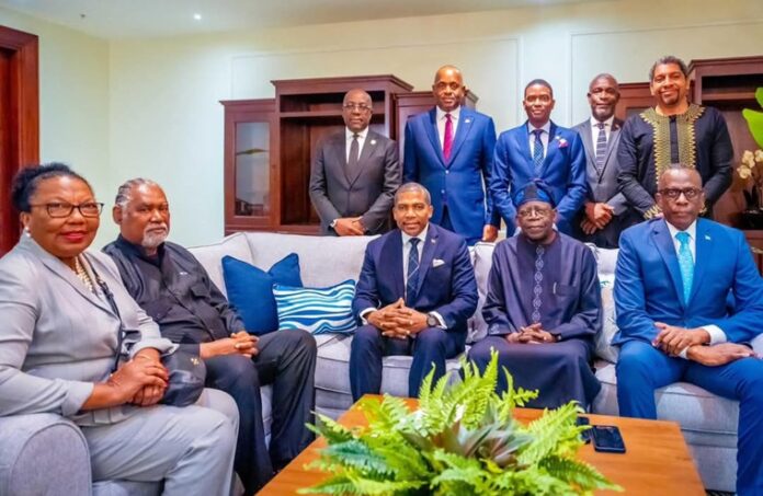 Tinubu Deepens Ties With Saint Lucia Tinubu Deepens Ties With Saint Lucia