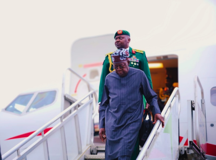 Tinubu arrives Tinubu arrives