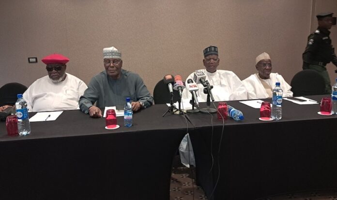 Atiku - PDP-leaders