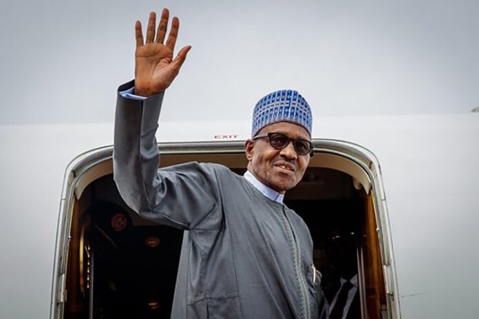 Buhari-departs Buhari-departs