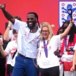 Grammy Winner Burna Boy Performs At Lionesses’ Euro Trophy Celebration At Buckingham Palace Burna Boy