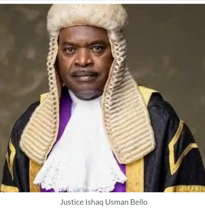 Justice Ishaq Usman Bello Justice Ishaq Usman Bello