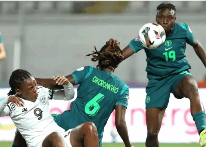 Super Falcons in action - THEWILL NEWS MEDIA Super Falcons in action