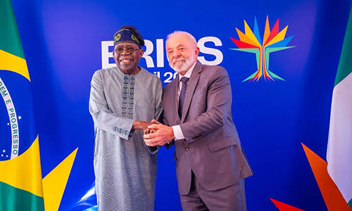Tinubu and Luiz Inácio Lula da Silva