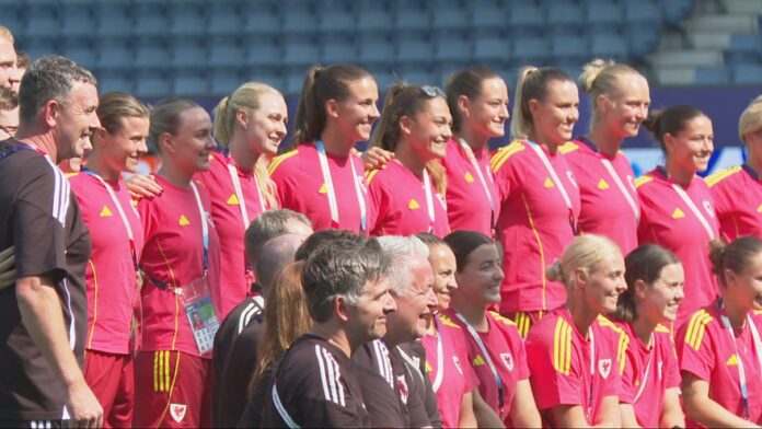 wales female team wales female team