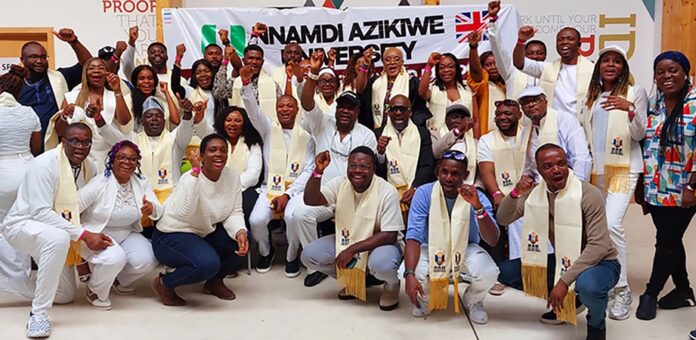 Alumni of UK Unizik after a maiden reunion