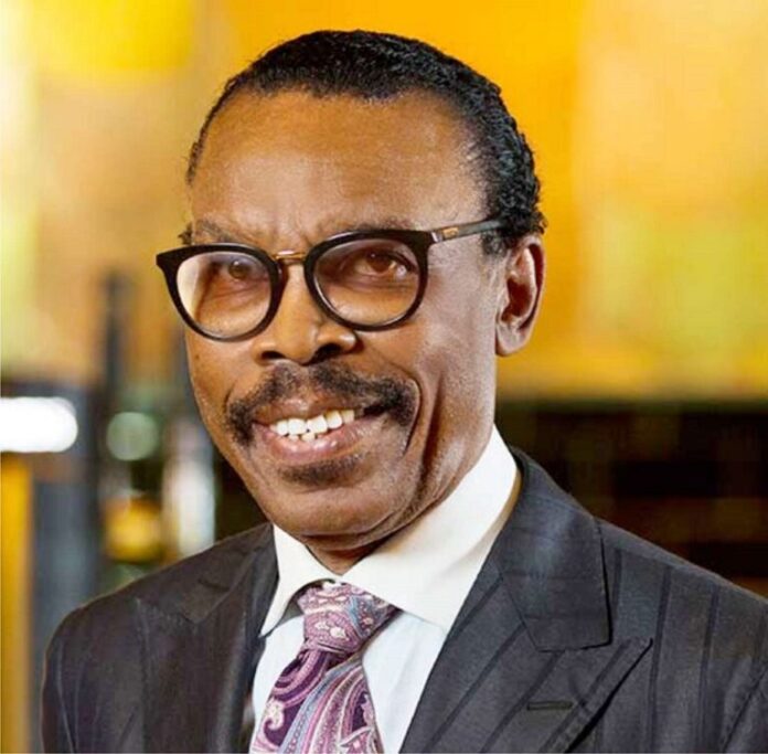 The Managing Director of Financial Derivatives Company Limited, Bismarck Rewane The Managing Director of Financial Derivatives Company Limited, Bismarck Rewane