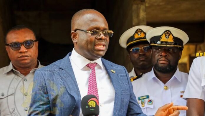 Ghana's Defence Minister, Edward Omane Boamah Ghana's Defence Minister, Edward Omane Boamah